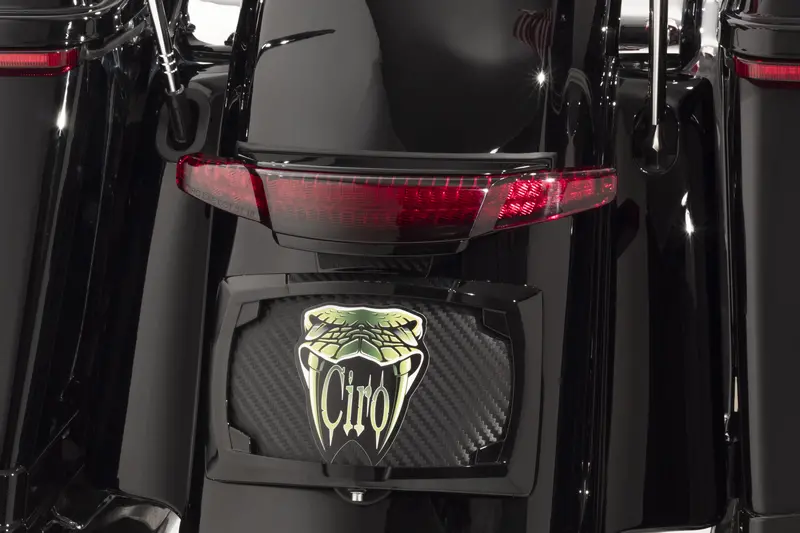 Latitude Tail Light & License Plate Holder With Lightstrike® 2