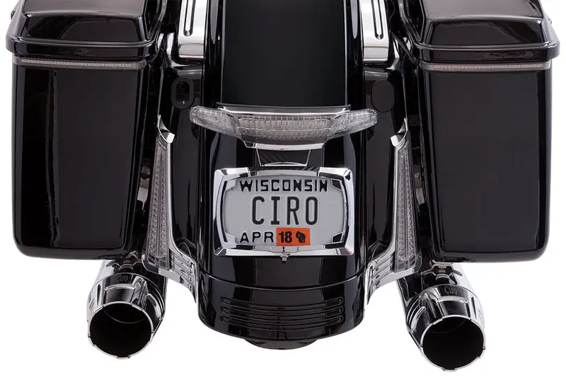 Latitude Tail Light & License Plate Holder With Lightstrike® 3