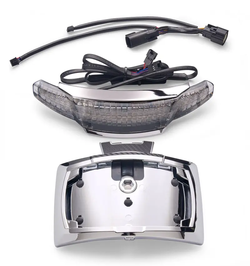 Latitude Tail Light & License Plate Holder With Lightstrike® 3