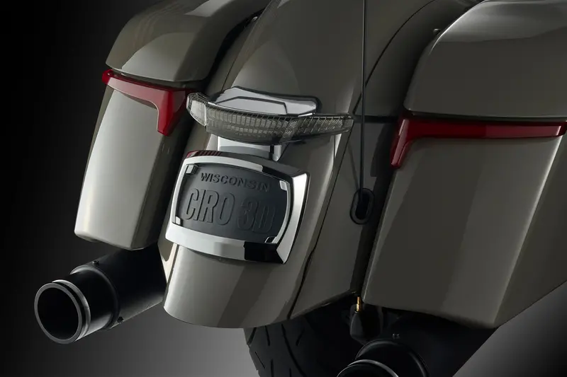 Latitude Tail Light & Plate Mount + Lightstrike® For Indian - Coming Soon 2