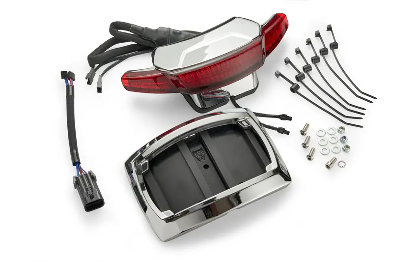 Latitude Tail Light & Plate Mount + Lightstrike® For Indian - Coming Soon 2