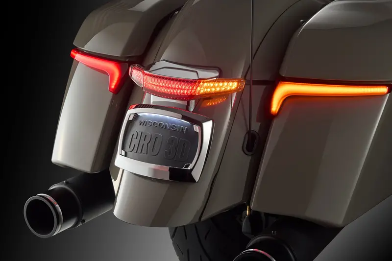 Latitude Tail Light & Plate Mount + Lightstrike® For Indian - Coming Soon 3