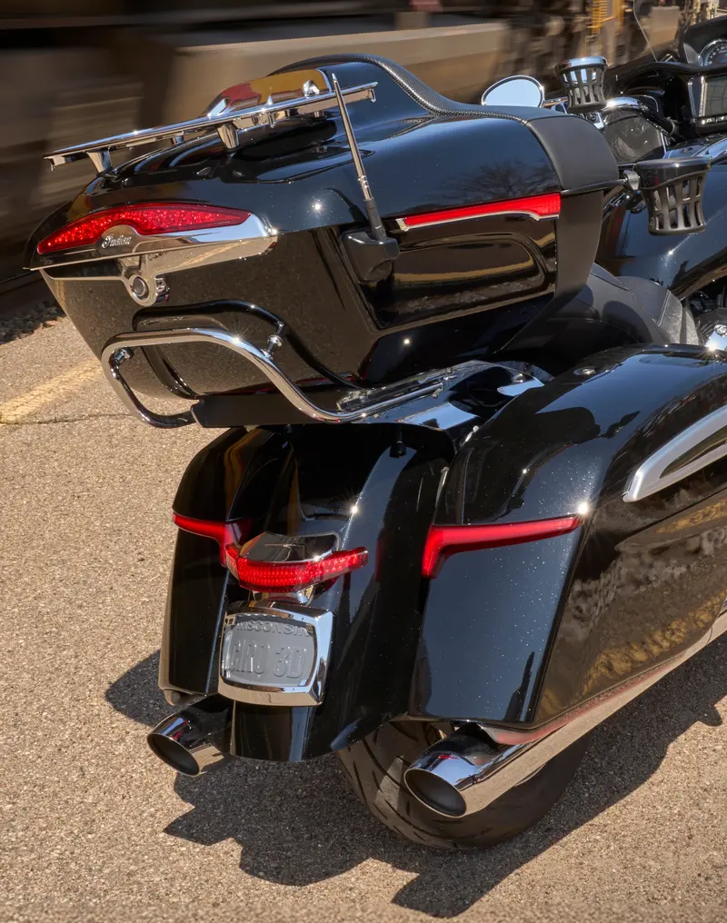 Latitude Tail Light & Plate Mount + Lightstrike® For Indian - Coming Soon 4