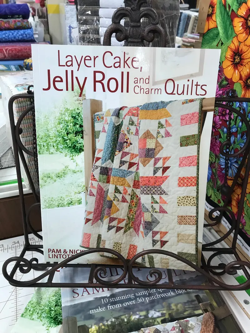 Layer Cake, Jelly Roll, And Charm Quilts, Book By Pam & Nicky Lintott 1