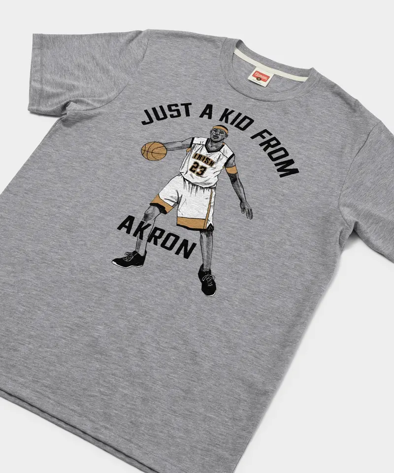 Lebron James Just A Kid From Akron 2