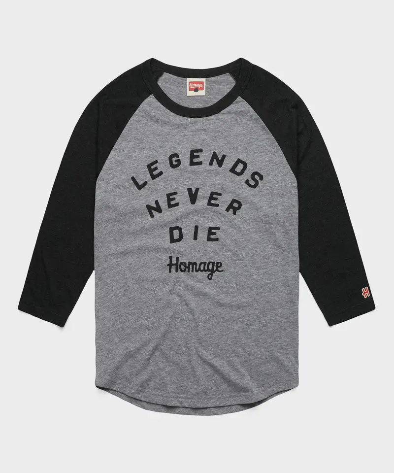 Legends Never Die Raglan 1