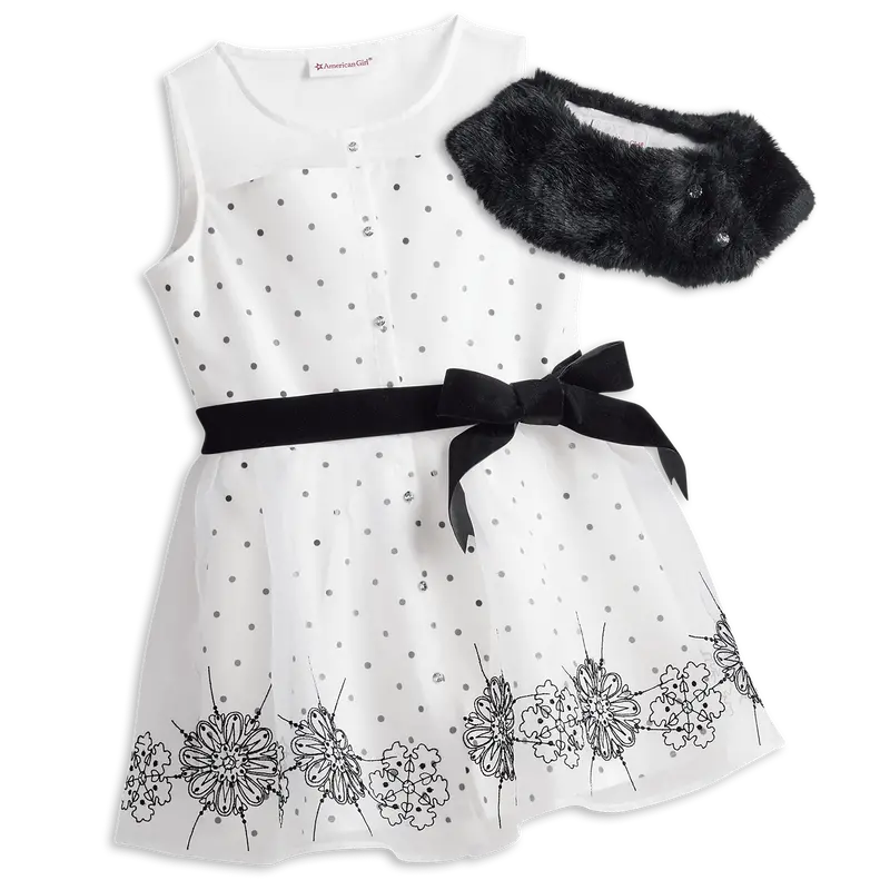Let It Snow Tunic For Girls 2