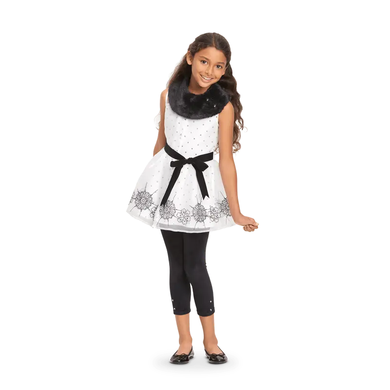 Let It Snow Tunic For Girls 5