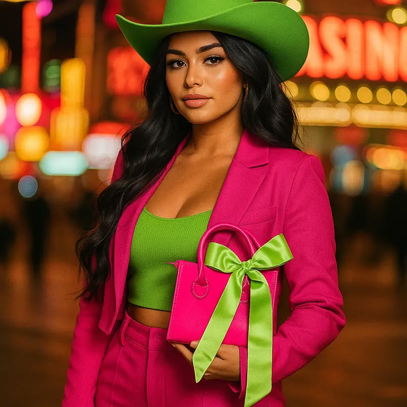 Light Green Western Skinny Mini Wild Rag Scarf / Cowgirl Necktie #Tw305 1