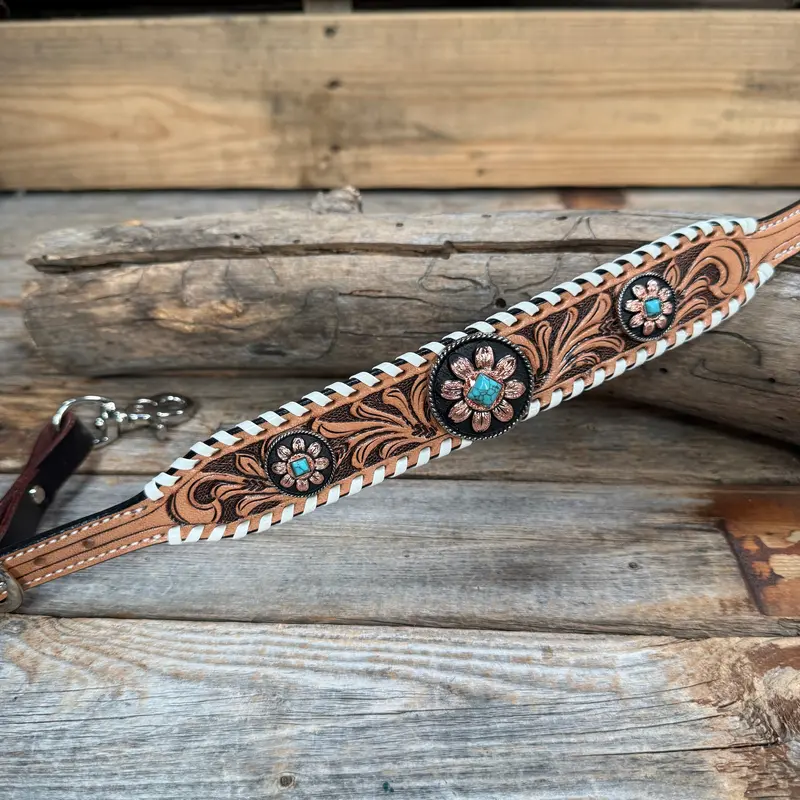 Light Oil Whipstitch Wither Strap #Ws120 1