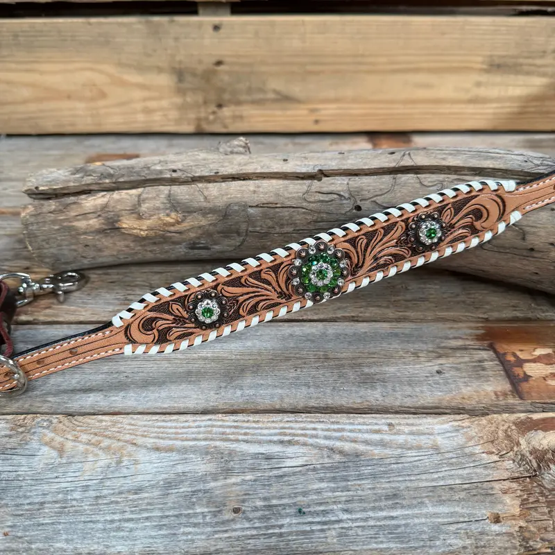 Light Oil Whipstitch Wither Strap #Ws121 1