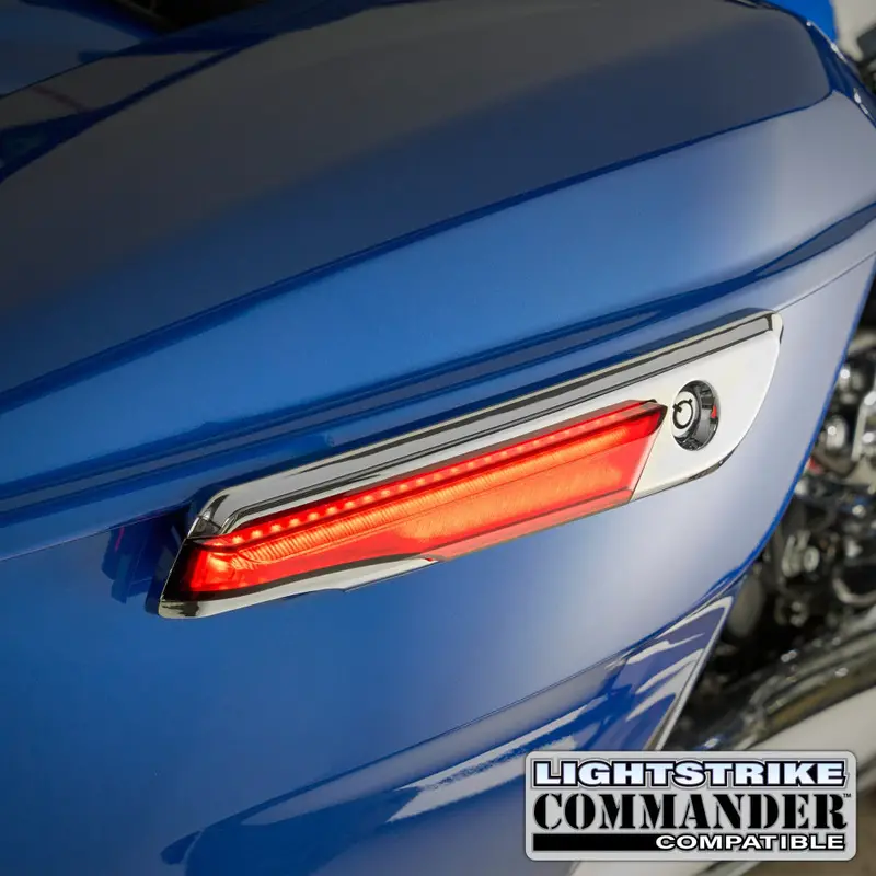 Lighted Saddlebag Hinge Covers / '23.5-Up H-D Touring - Coming Soon 1