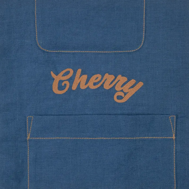 Linen Vacation Shirt (Faded Blue) 4