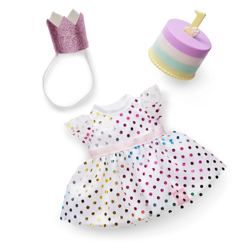 Little Bitty Baby™ First Birthday Celebration Set For 7.75-Inch Dolls 1