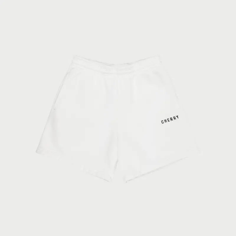 Logo Sweatshorts (White) 1