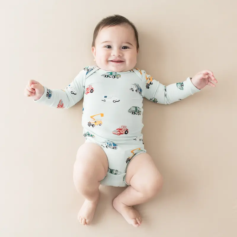 Long Sleeve Bodysuit In City Vehicles 1