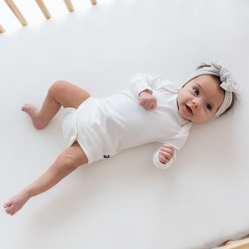 Long Sleeve Bodysuit In Cloud 4