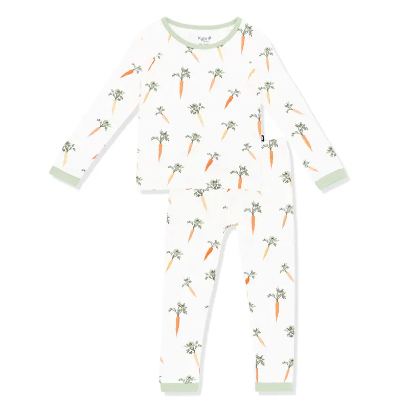 Long Sleeve Pajamas In Carrot 2