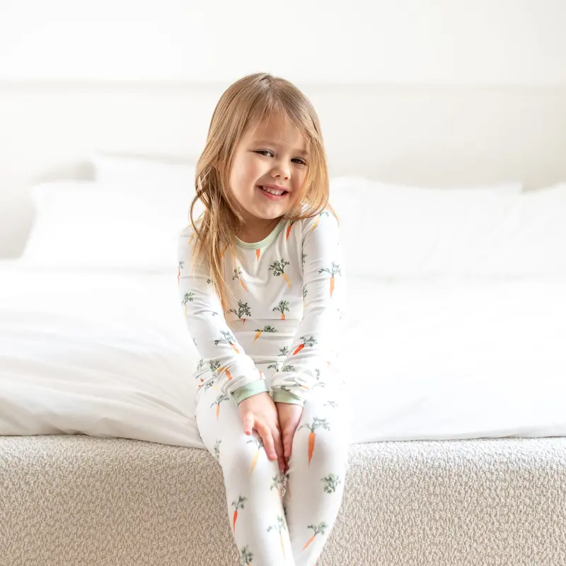 Long Sleeve Pajamas In Carrot 4
