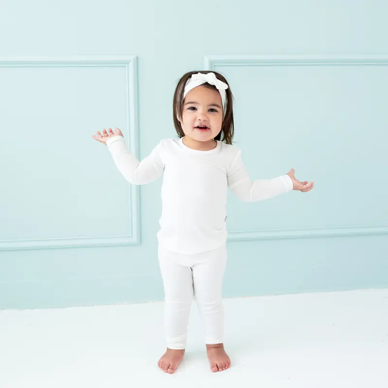Long Sleeve Pajamas In Cloud 1