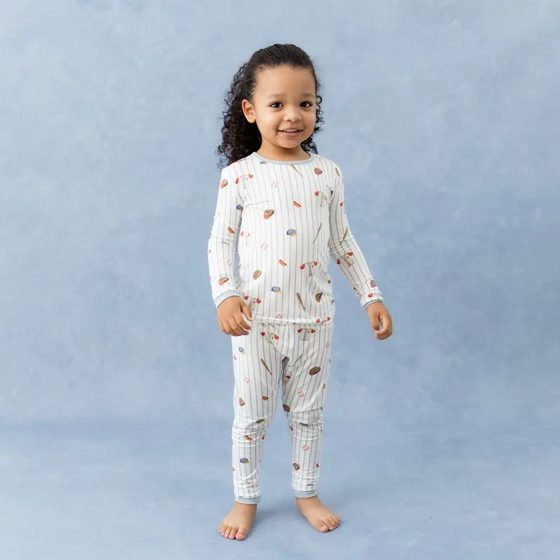 Long Sleeve Pajamas In Home Run 1