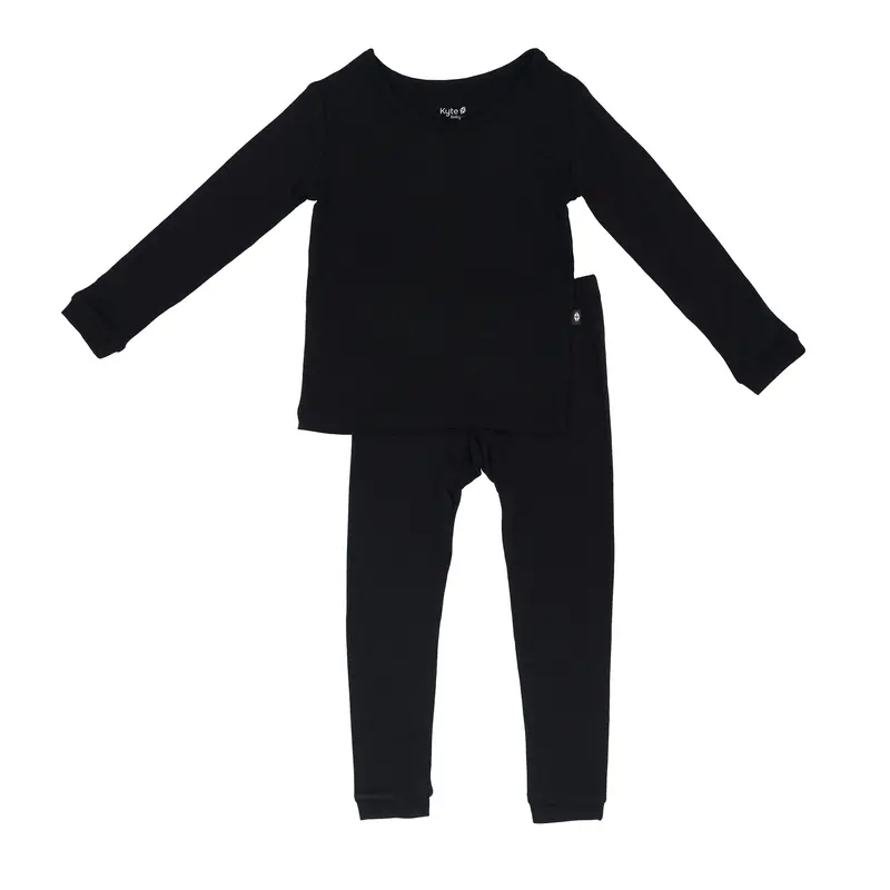 Long Sleeve Pajamas In Midnight 2
