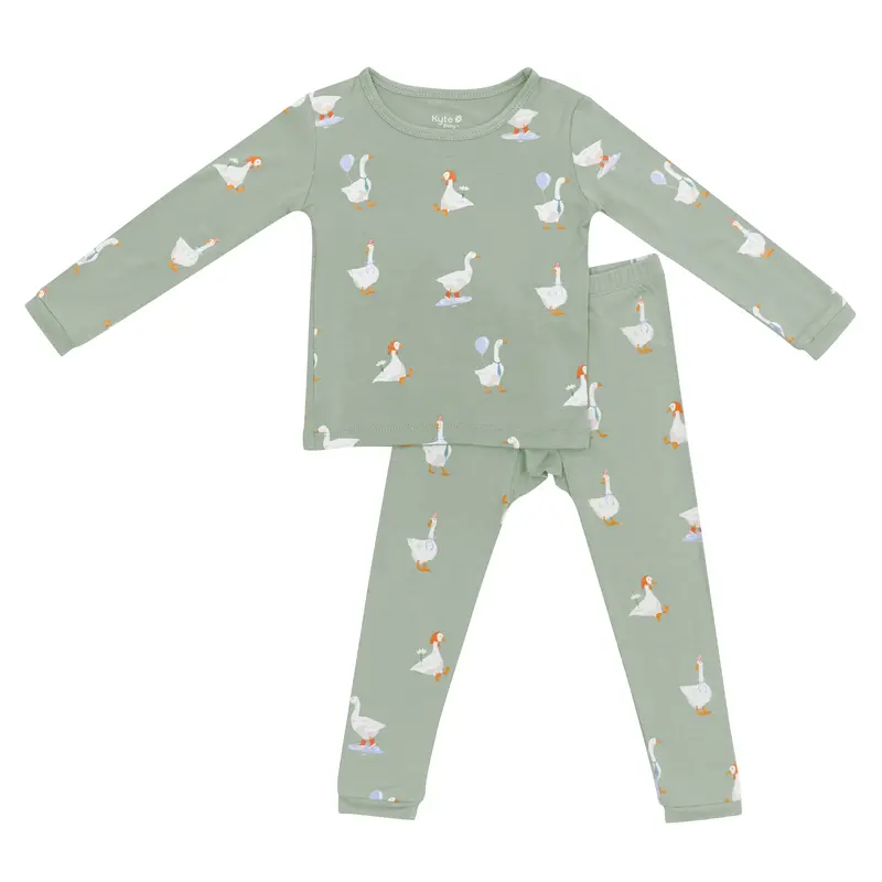 Long Sleeve Pajamas In Silly Goose 2