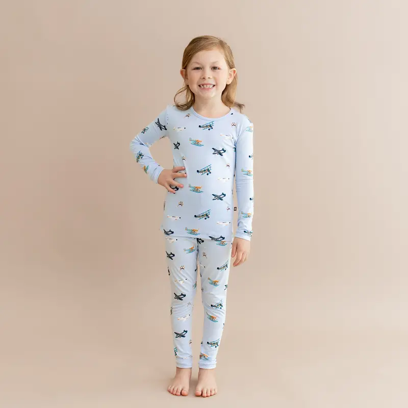 Long Sleeve Pajamas In Take Off 1
