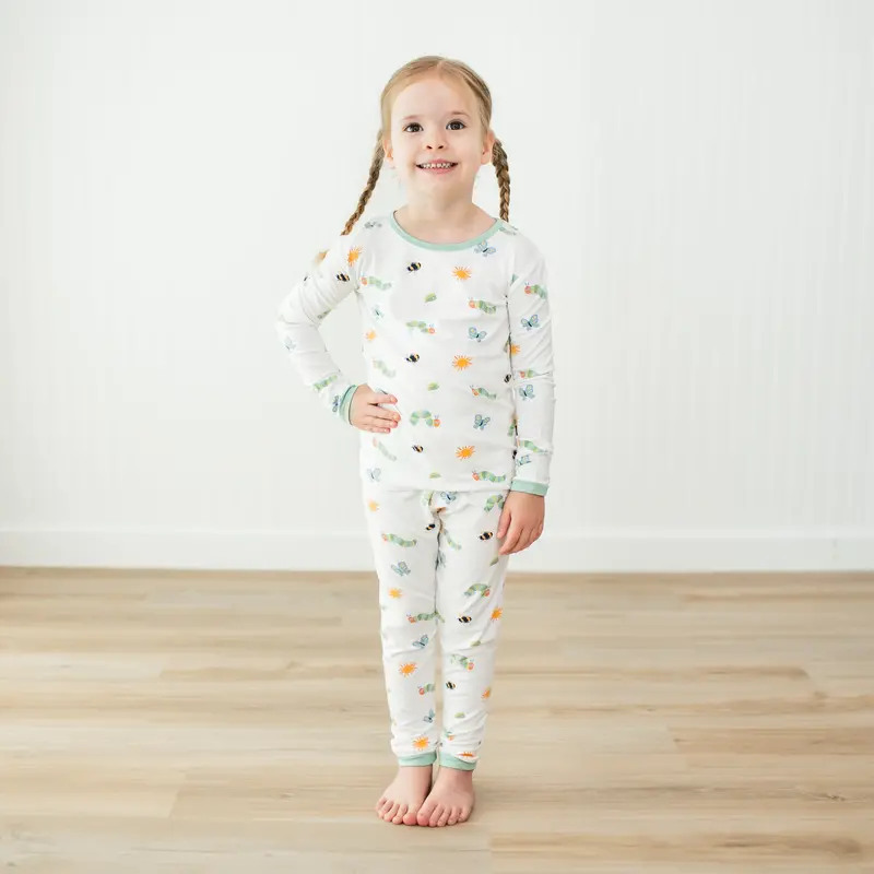 Long Sleeve Pajamas In The Very Hungry Caterpillar™ And Friends 1