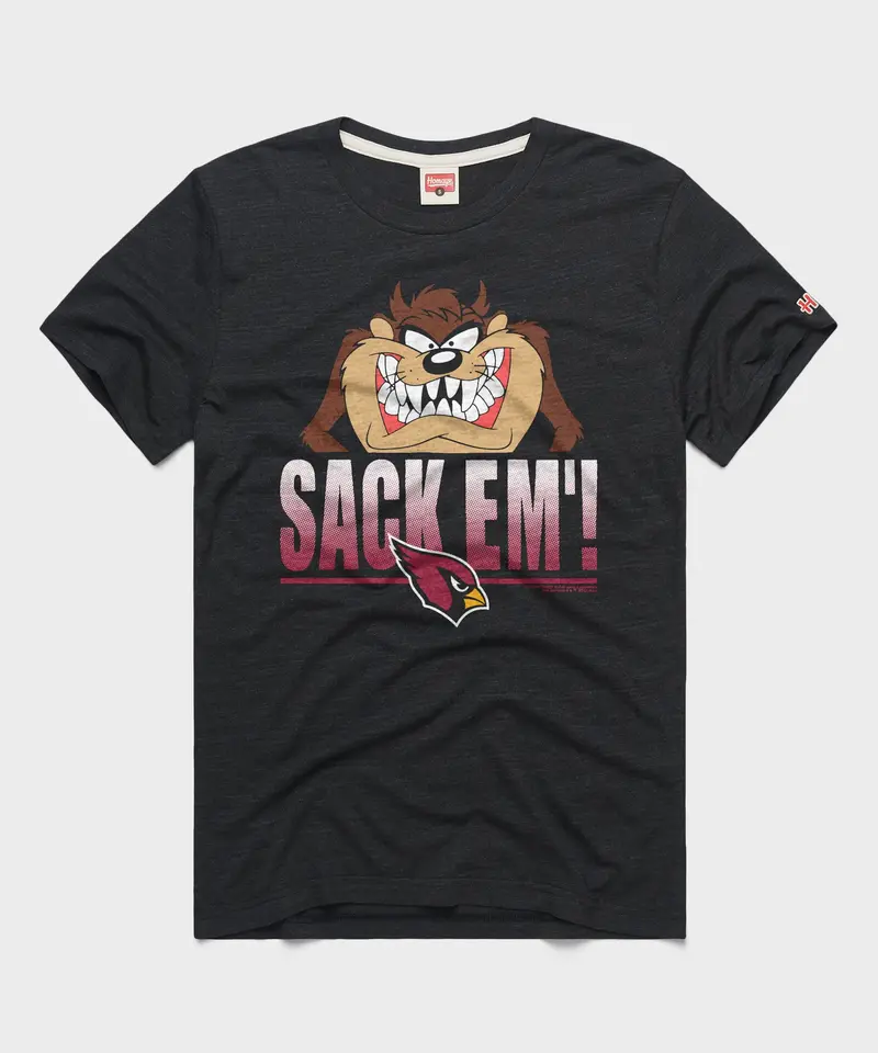 Looney Tunes Taz Sack Em' X Arizona Cardinals 1