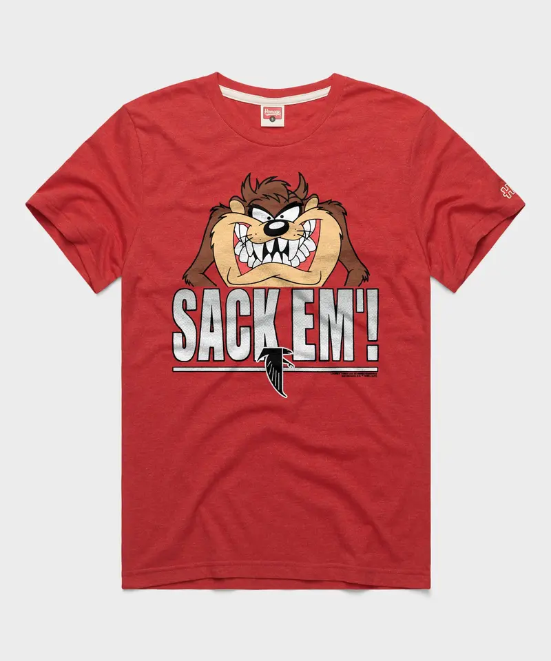 Looney Tunes Taz Sack Em' X Atlanta Falcons 1