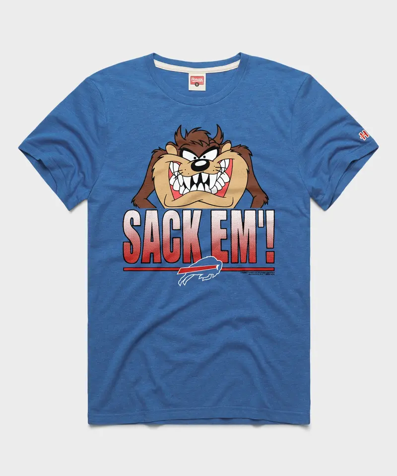 Looney Tunes Taz Sack Em' X Buffalo Bills 1