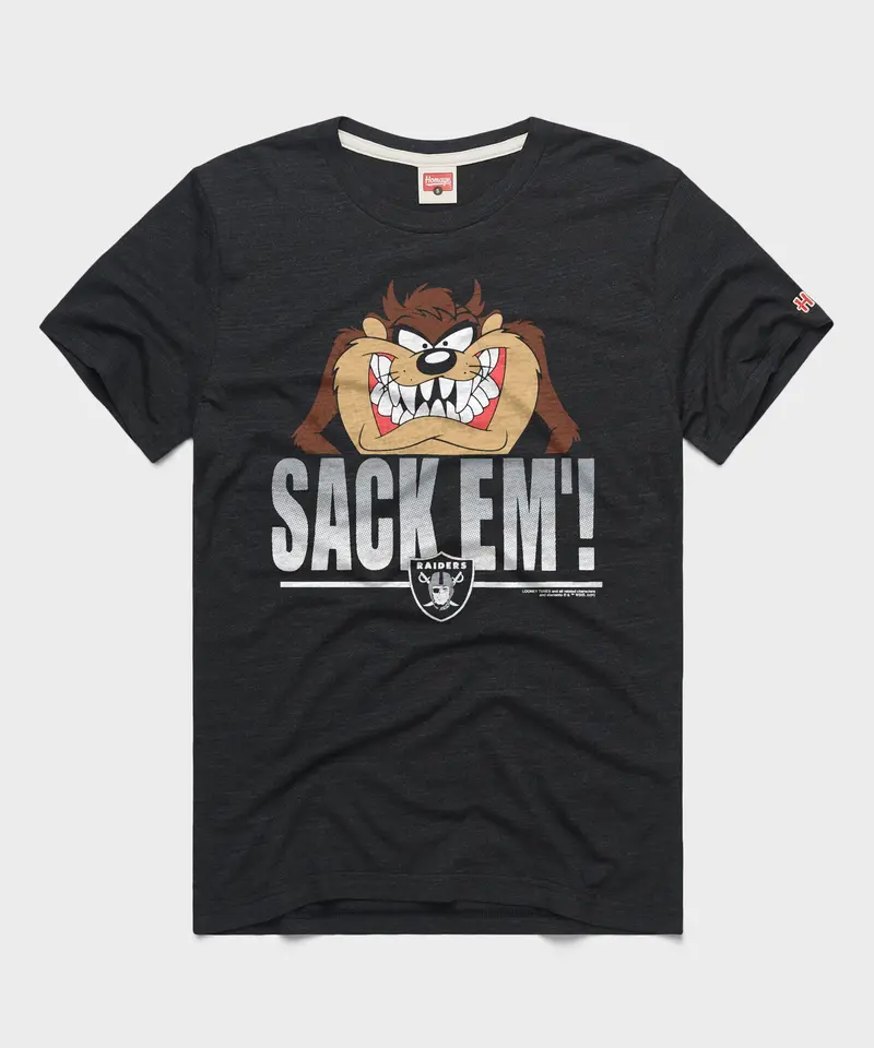 Looney Tunes Taz Sack Em' X Las Vegas Raiders 1