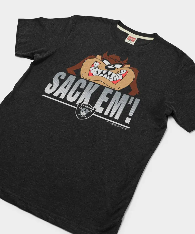 Looney Tunes Taz Sack Em' X Las Vegas Raiders 2