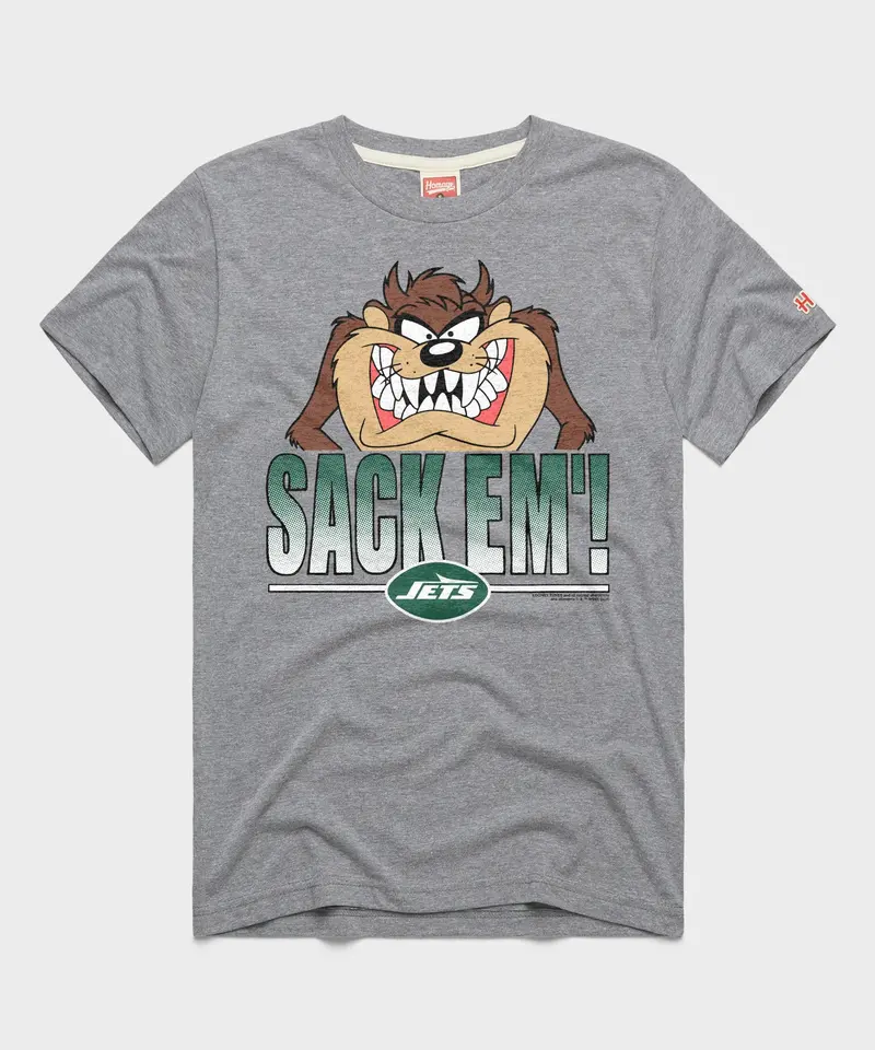 Looney Tunes Taz Sack Em' X New York Jets 1