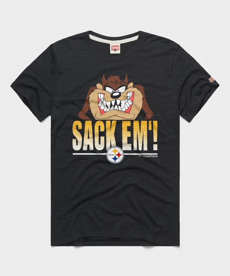 Looney Tunes Taz Sack Em' X Pittsburgh Steelers 1
