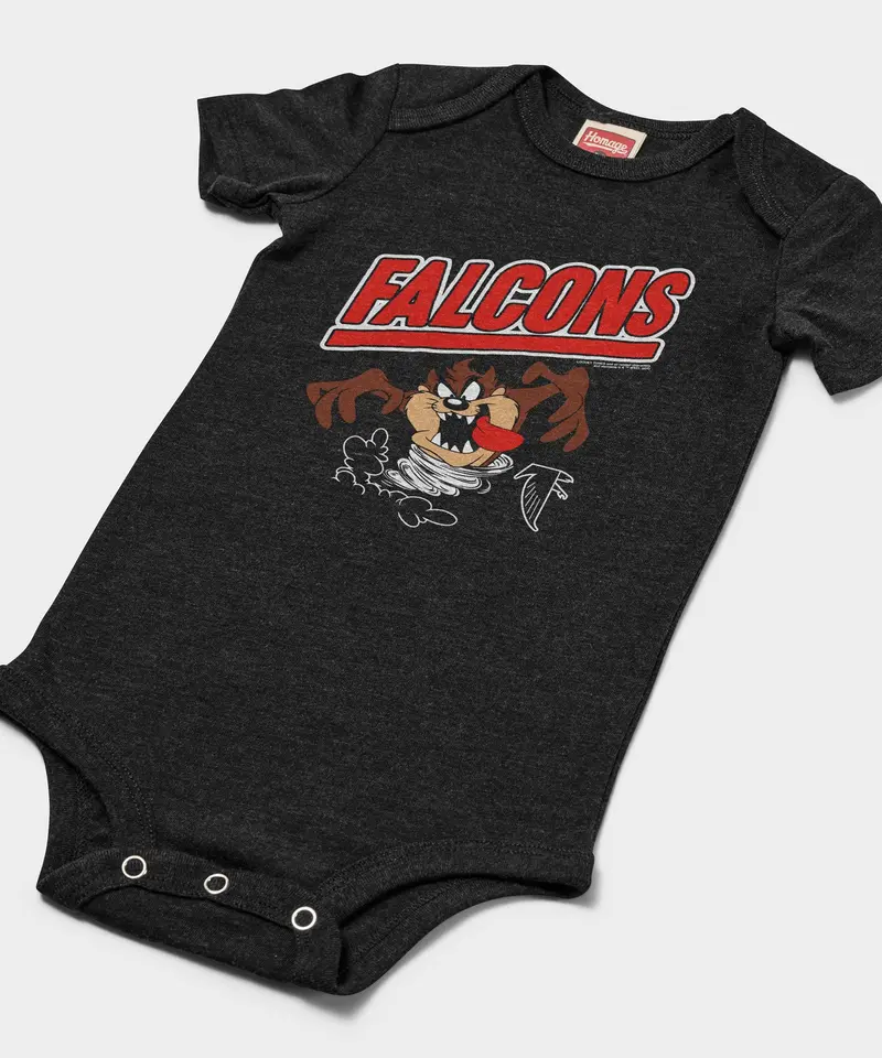 Looney Tunes Taz X Atlanta Falcons Baby One Piece 2