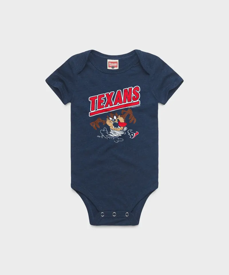 Looney Tunes Taz X Houston Texans Baby One Piece 1