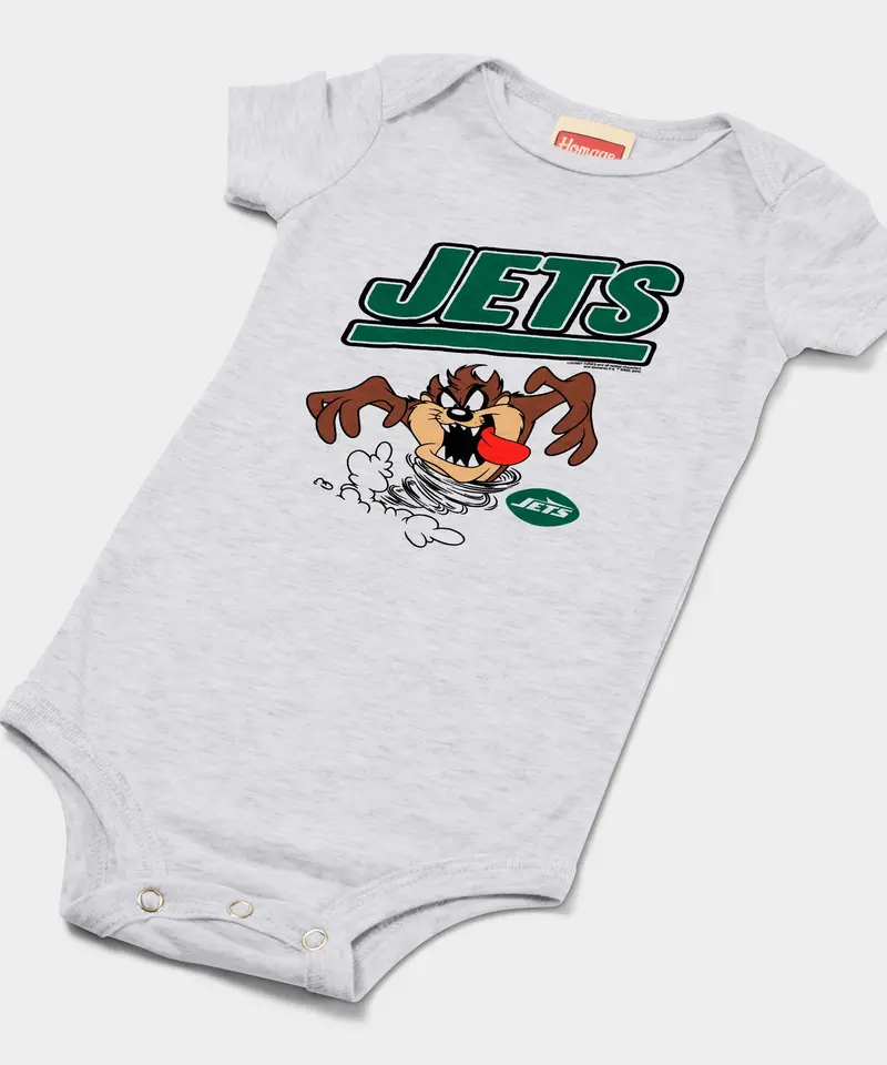 Looney Tunes Taz X New York Jets Baby One Piece 2