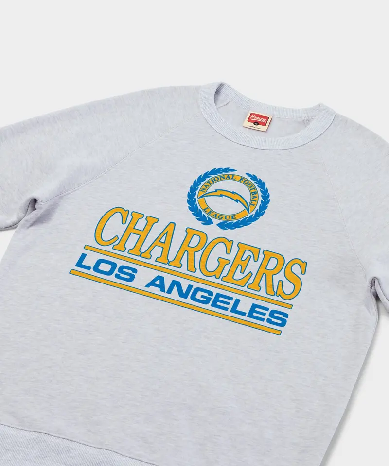 Los Angeles Chargers Crest Crewneck 2