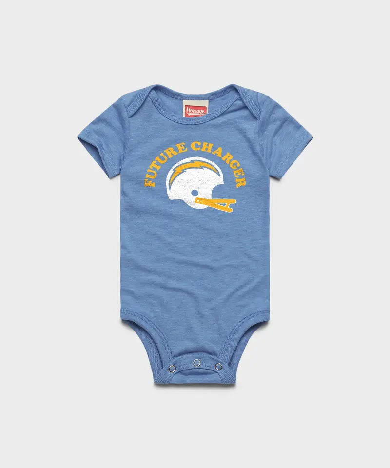 Los Angeles Chargers Future Charger Baby One Piece 1