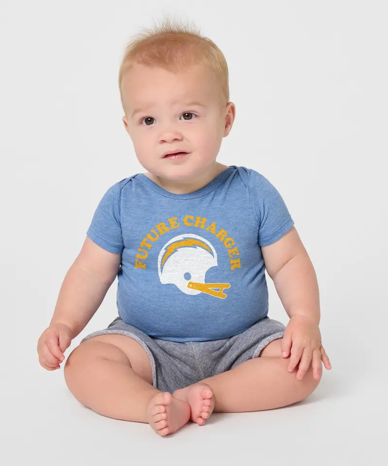 Los Angeles Chargers Future Charger Baby One Piece 3