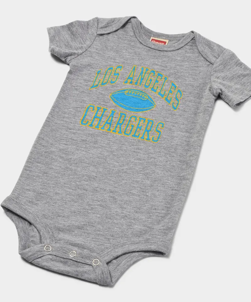 Los Angeles Chargers Gridiron Baby One Piece 2