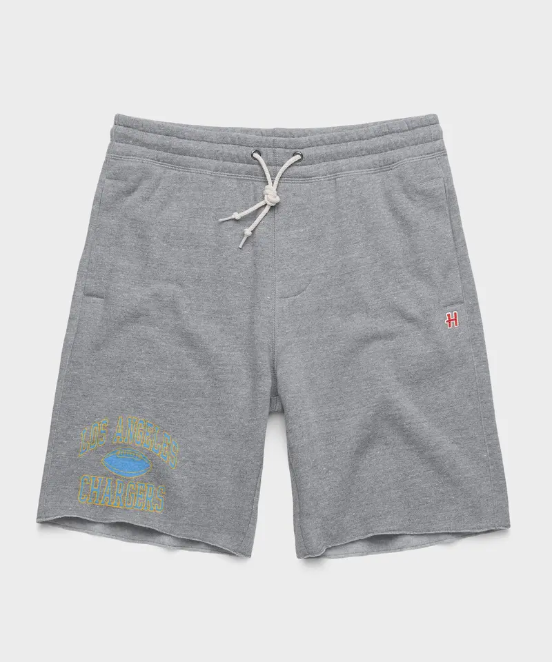 Los Angeles Chargers Gridiron Sweat Shorts 1