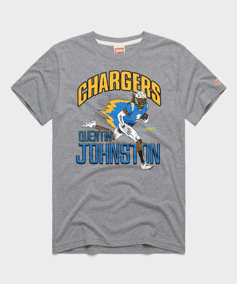 Los Angeles Chargers Quentin Johnston Draft 1