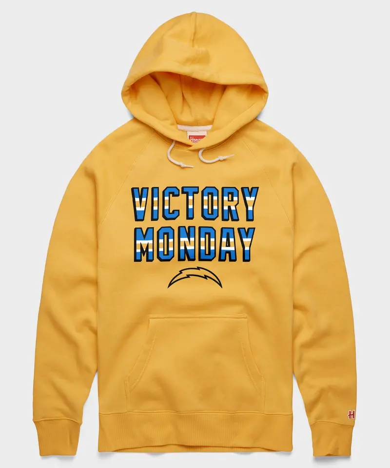 Los Angeles Chargers Victory Monday Hoodie 1