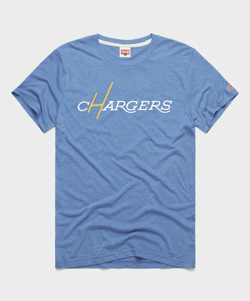 Los Angeles Chargers Wordmark '18 T-Shirt 1