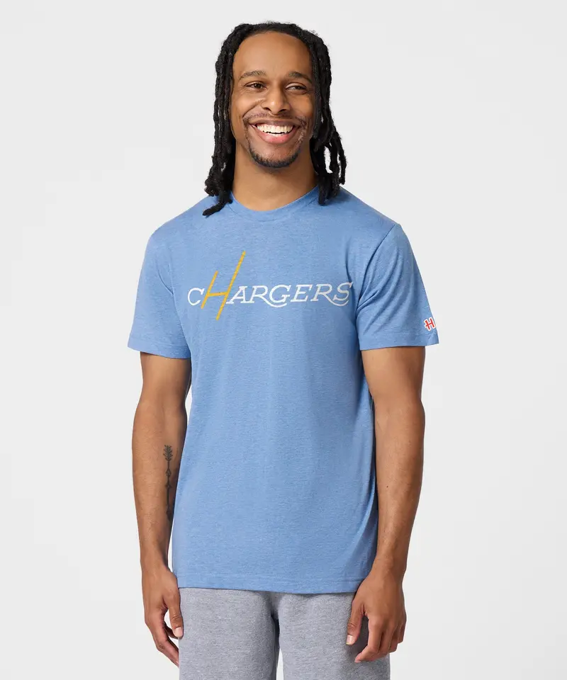 Los Angeles Chargers Wordmark '18 T-Shirt 3