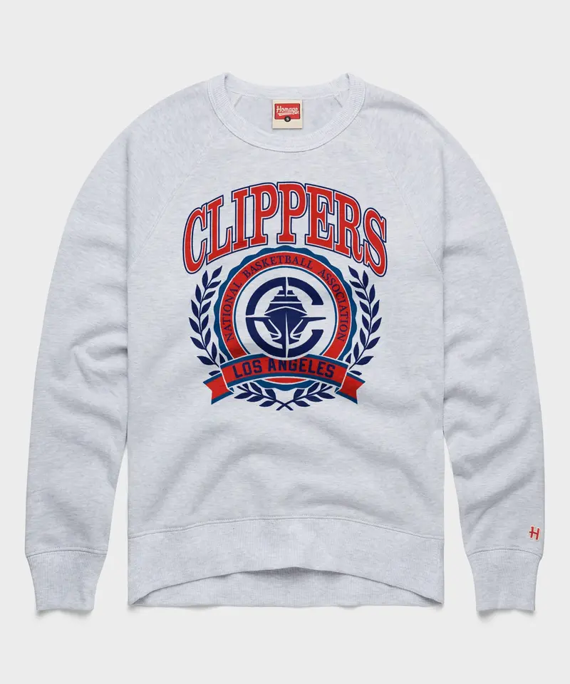 Los Angeles Clippers Crest Crewneck 1