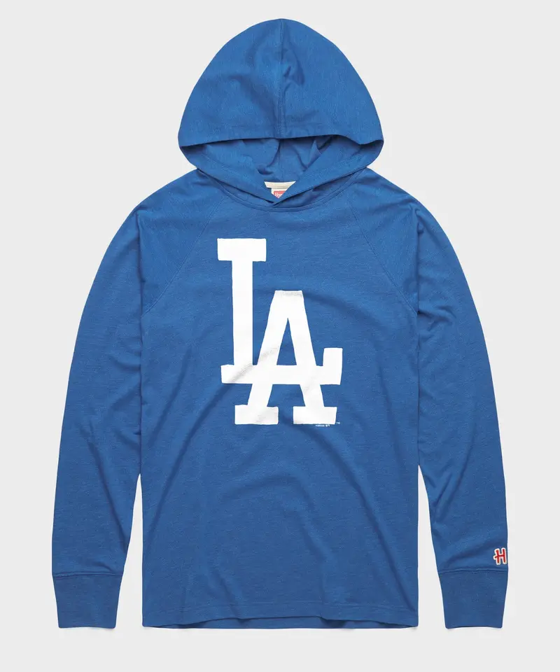 Los Angeles Dodgers Cap Logo '12 Lightweight Hoodie 1